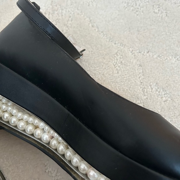 Harajuku LAGRACE MART Pearl platform heels kawaii Japan Lolita rare art coquette - Picture 7 of 9